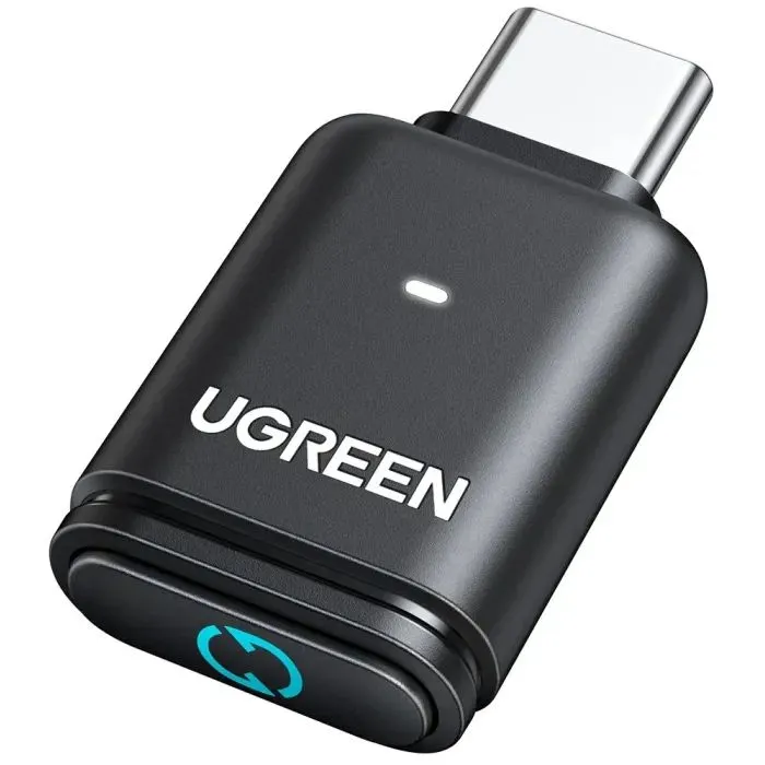Bluetooth-адаптер Ugreen USB-C Bluetooth 5.3 Audio Transmitter PC/PS5/Switch BT501 black (45008)