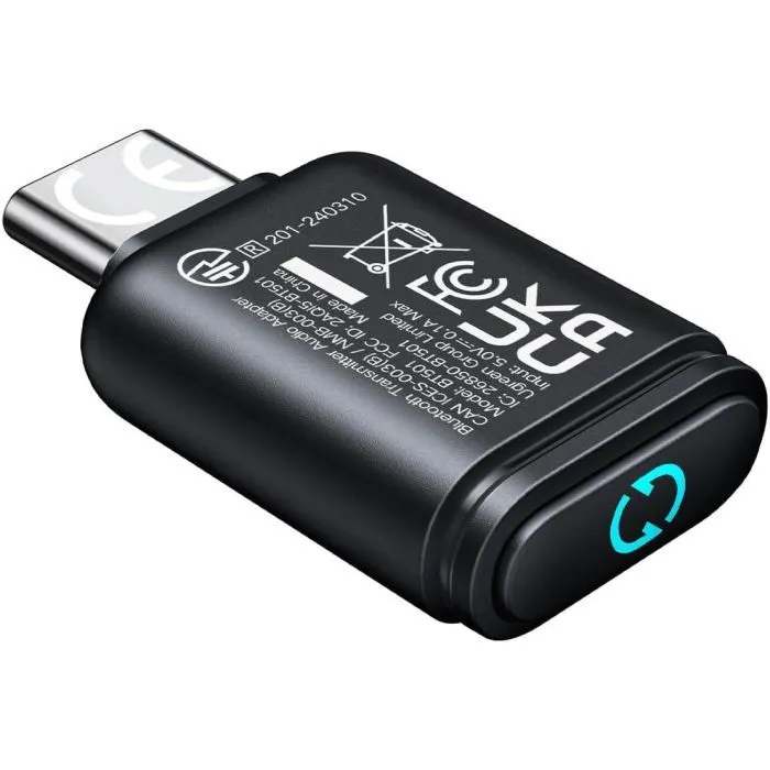 Bluetooth-адаптер Ugreen USB-C Bluetooth 5.3 Audio Transmitter PC/PS5/Switch BT501 black (45008) зображення 2