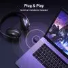 Bluetooth-адаптер Ugreen USB-C Bluetooth 5.3 Audio Transmitter PC/PS5/Switch BT501 black (45008) зображення 3