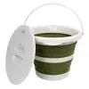 Відро складане Tribe Water Bucket Lid 5 л з кришкою olive (T-FJ-0049-olive) зображення 2