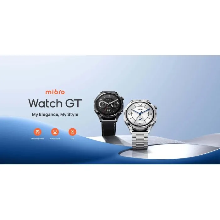 Смарт-годинник Mibro GT 46mm Dark metall XPAW026T (XPAW026T) зображення 2