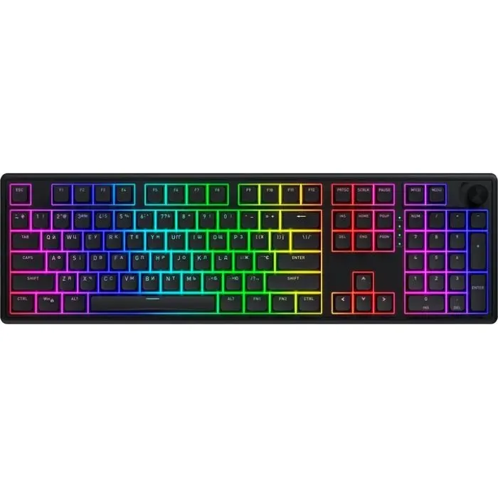 Клавіатура Hator Skyfall 100 USB UA Black (HTK1100UA)