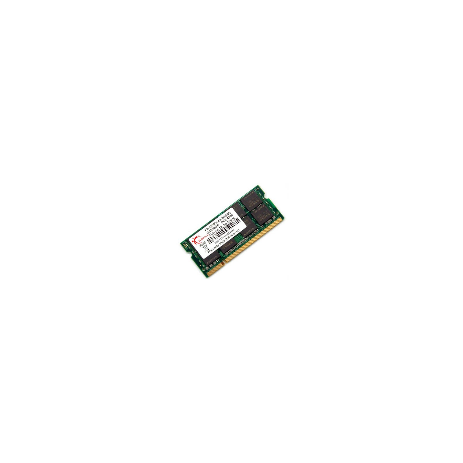 Модуль памяти для ноутбука SoDIMM DDR2 2GB 533 MHz G.Skill (F2-4200CL4S-2GBSQ)