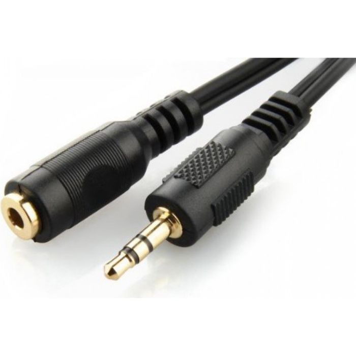 Кабель мультимедийный Jack 3.5mm M/Jack 3.5mm F 5.0m Cablexpert (CCA-421S-5M)