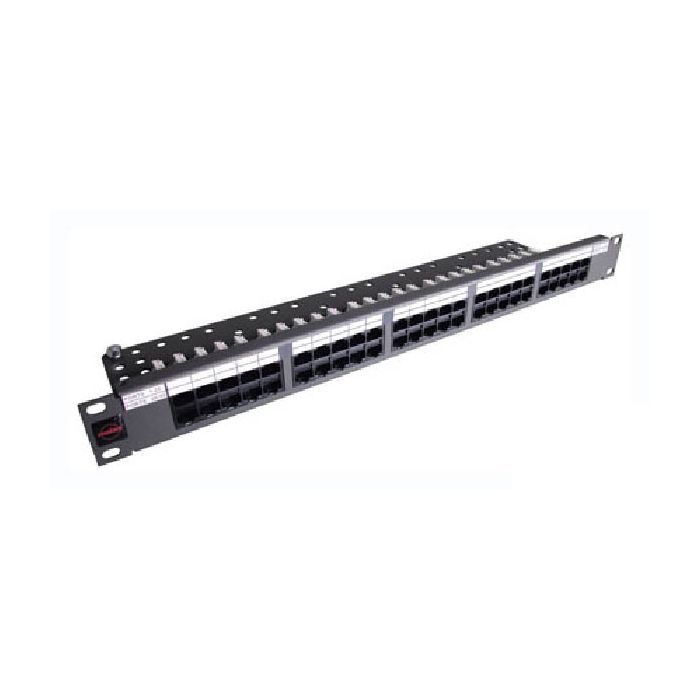 Патч-панель Molex 1U, 50xRJ-45, cat.3, UTP (PID-00145)