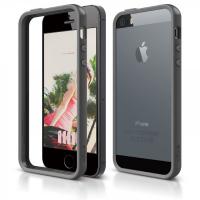 Чехол для мобильного телефона Elago для iPhone 5/5S /Aluminium Bumper /Dark Gray (ELS5ALBP-DGY-EC)