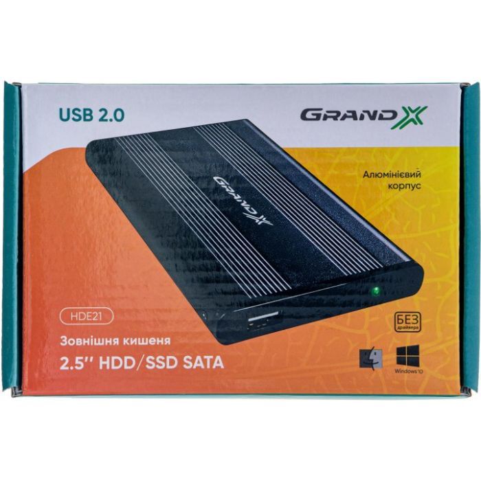 Карман внешний Grand-X HDE21 изображение 3