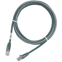 Photos - Ethernet Cable Molex Патч-корд  3м, UTP, cat.5e, LSZH, gray  PCD-01005-0E (PCD-01005-0E)