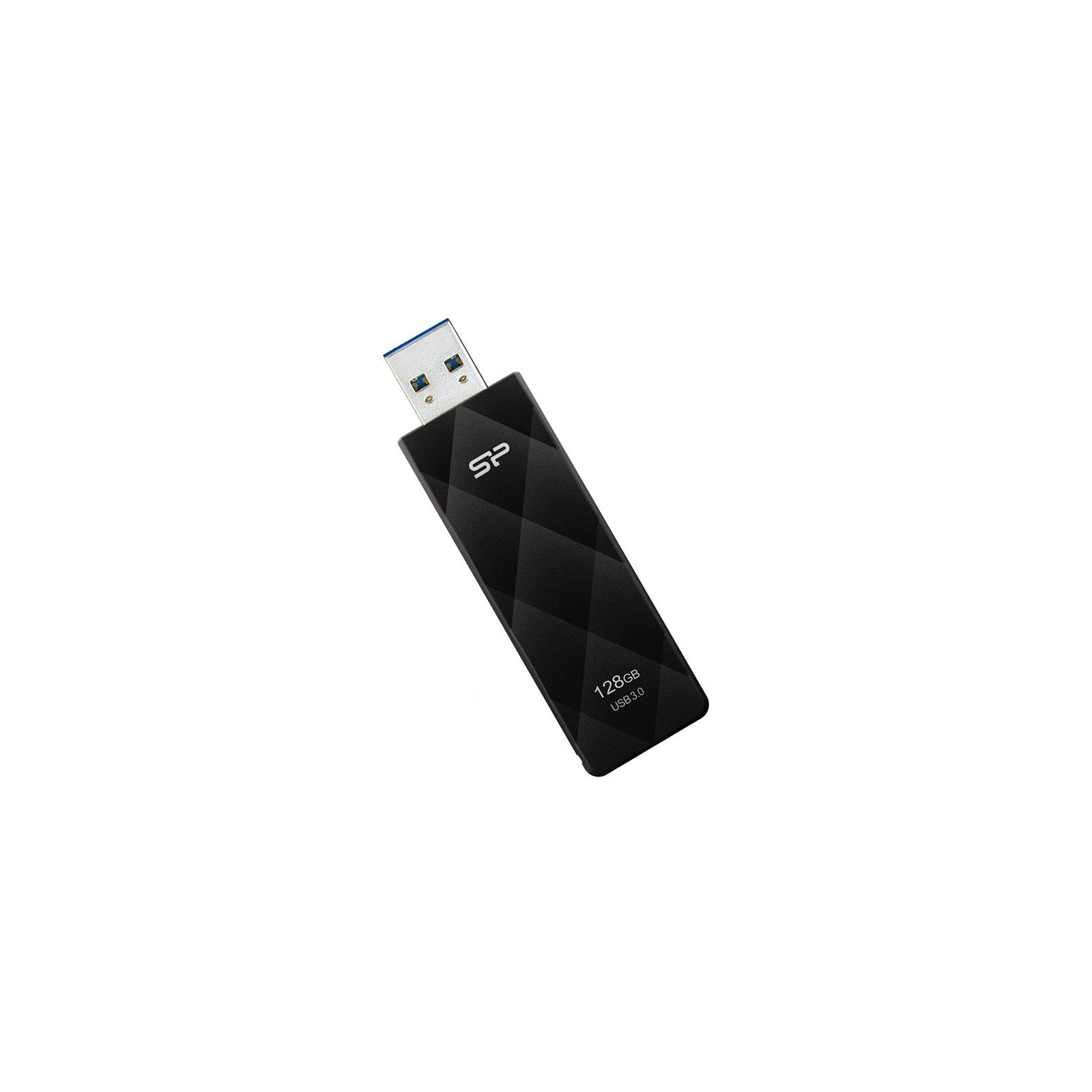 USB флеш накопитель Silicon Power 128GB Blaze B20 Black USB 3.0 (SP128GBUF3B20V1K) изображение 3