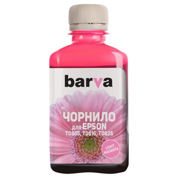 Чернила Barva EPSON T0811 BLACK 180г (E081-135)