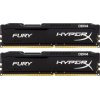 Модуль памяти для компьютера DDR4 16GB (2x8GB) 2400 MHz Fury Black Kingston Fury (ex.HyperX) (HX424C15FBK2/16)