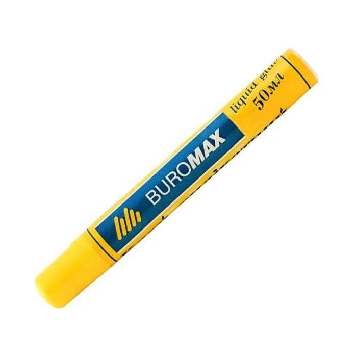 Клей Buromax silicate glue, 50мл, with sponge, JOBMAX (BM.4802)