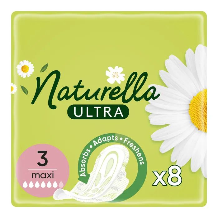 Гигиенические прокладки Naturella Ultra Maxi (Размер 3) 8 шт. (4015400125099)