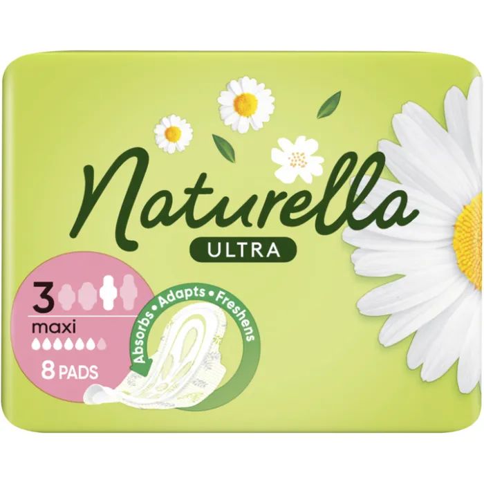 Гигиенические прокладки Naturella Ultra Maxi (Размер 3) 8 шт. (4015400125099) изображение 2