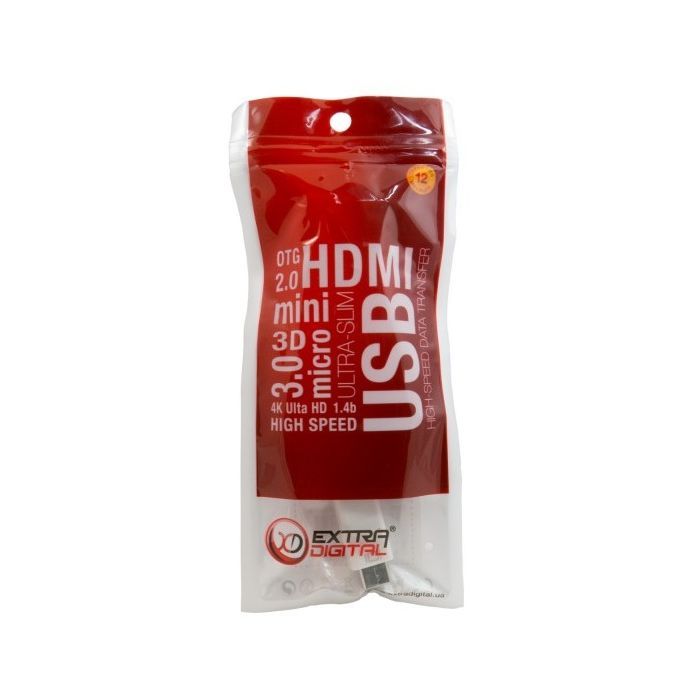 Кабель мультимедийный mini DVI to VGA 0.15m Extradigital (KBD1676) изображение 4
