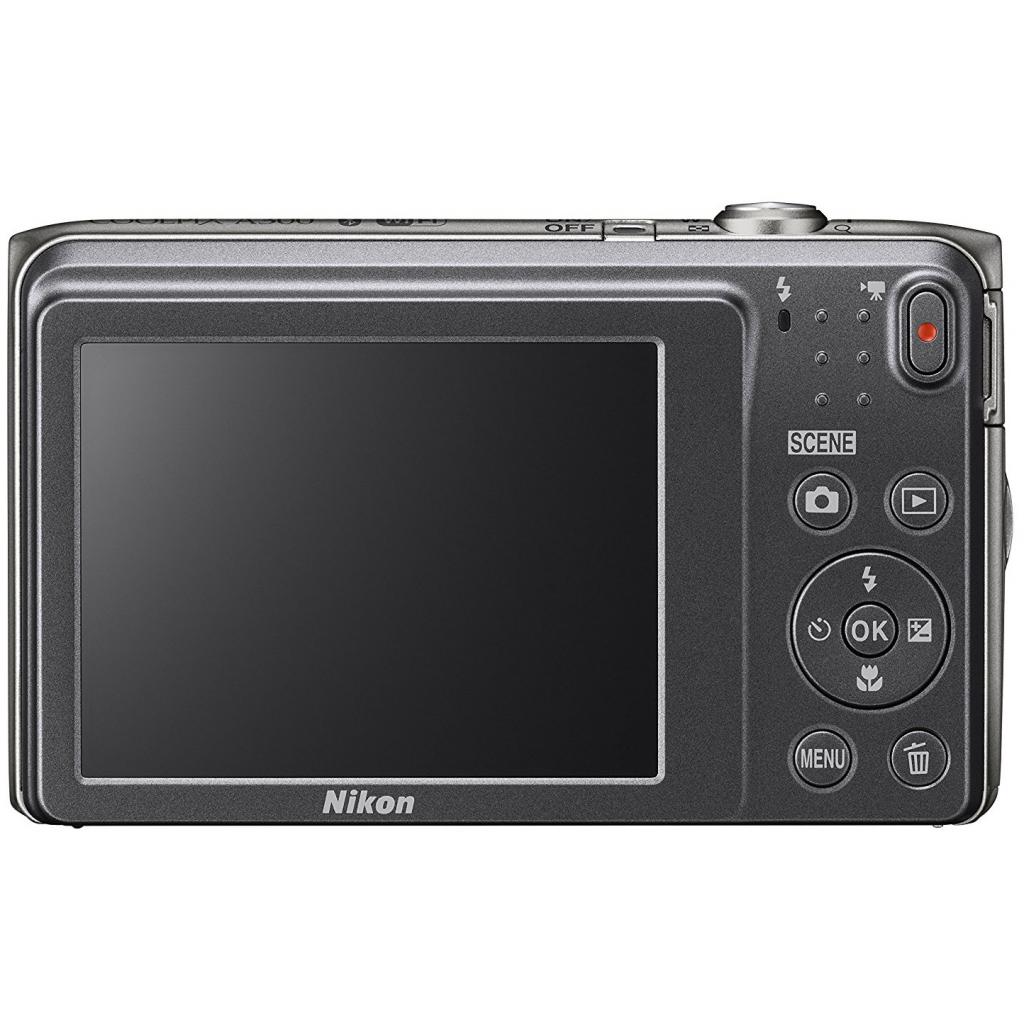 Цифровой фотоаппарат Nikon Coolpix A300 Silver+8GB+case (VNA960K003) изображение 6