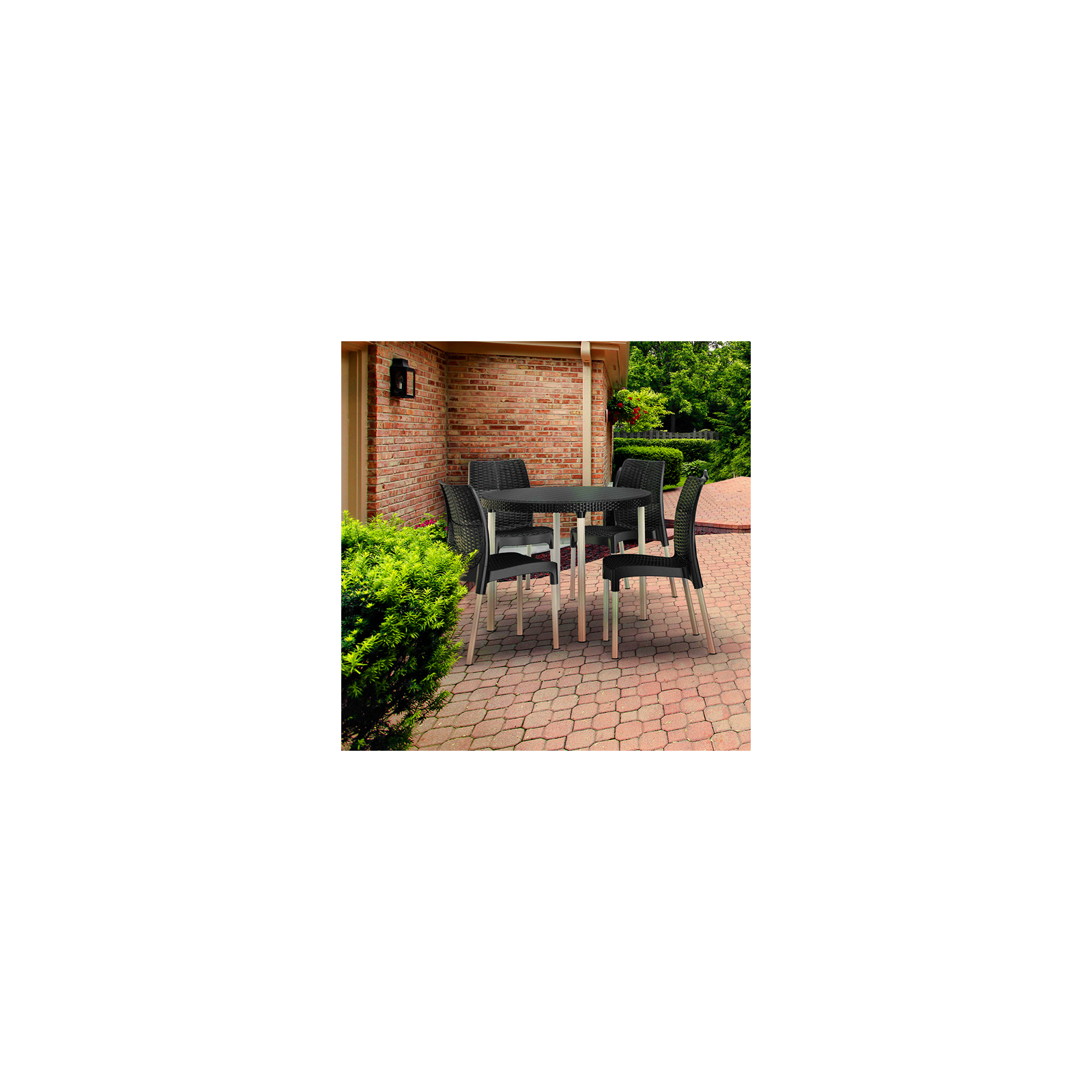 Набор садовой мебели Keter Jersey set серый (17200848902) изображение 2