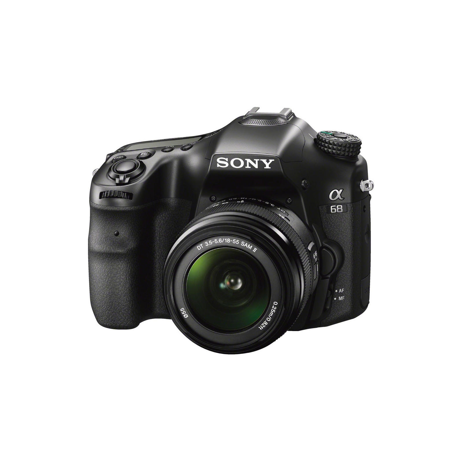Цифровий фотоапарат Sony Alpha A68 kit 18-55mm Black (ILCA68K.CEC)