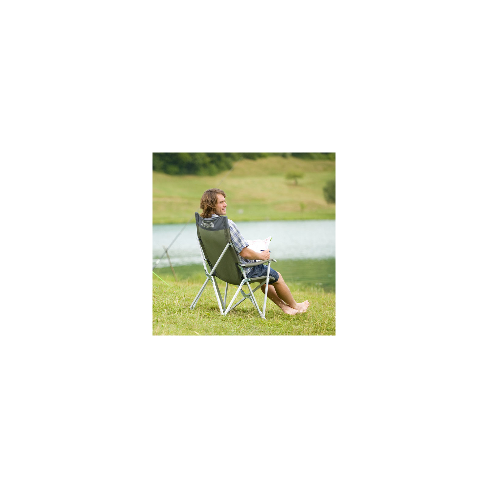 Coleman sling chair green clearance