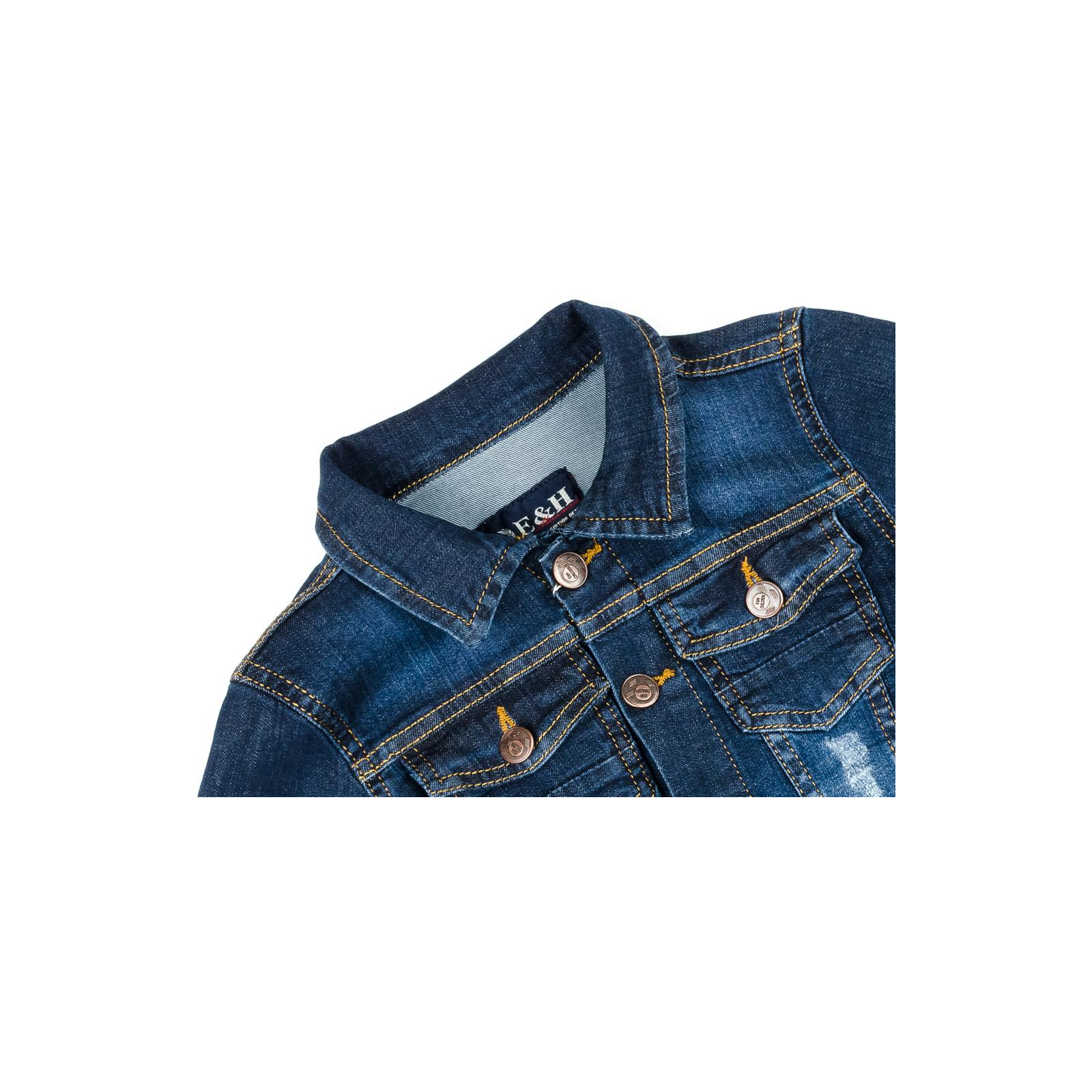 Куртка Breeze джинсовая (20057-116B-blue) изображение 3