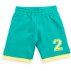 Набор детской одежды Breeze футболка с пуговичками с шортами (8922-74B-green) изображение 3