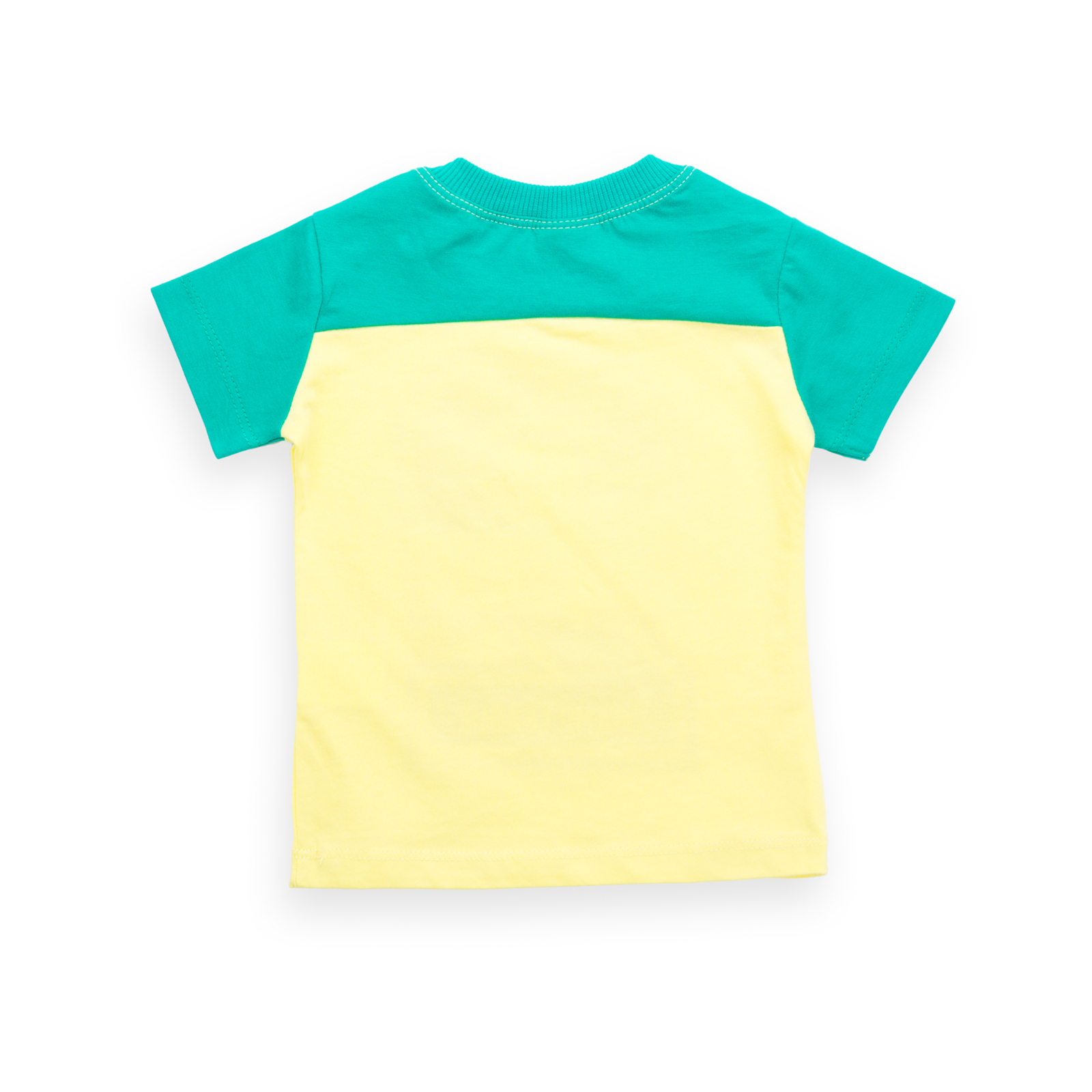 Набор детской одежды Breeze футболка с пуговичками с шортами (8922-74B-green) изображение 4