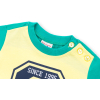 Набор детской одежды Breeze футболка с пуговичками с шортами (8922-74B-green) изображение 7