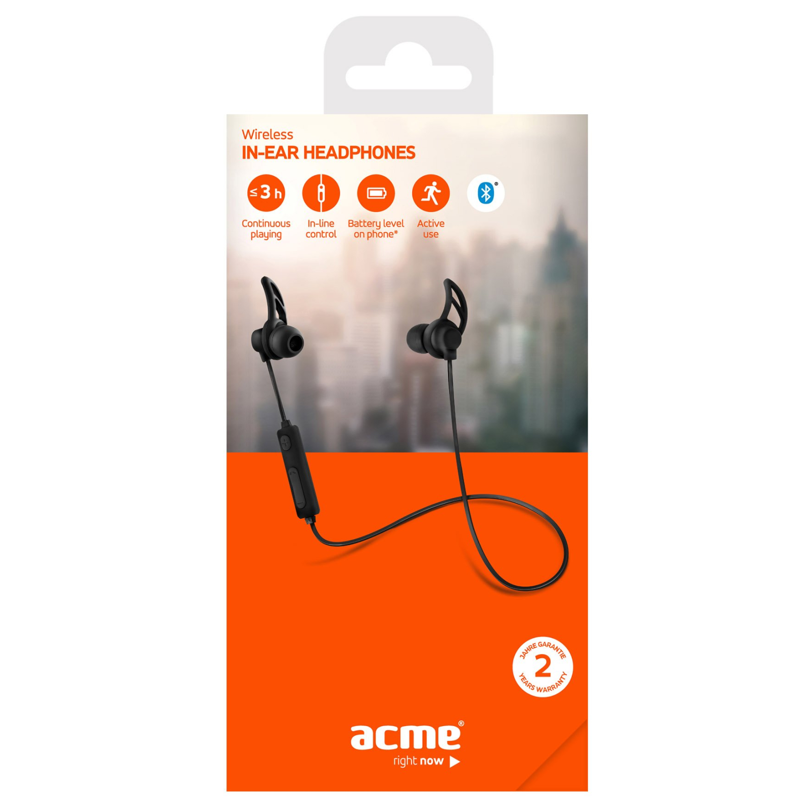 Навушники ACME BH101 Bluetooth (4770070878507) зображення 7