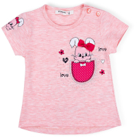 Футболка детская Breeze и капри с зайчиком (10130-98G-peach) изображение 2
