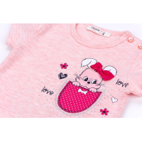 Футболка детская Breeze и капри с зайчиком (10130-98G-peach) изображение 8