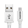 Дата кабель USB 2.0 AM to Micro 5P 1.0m Silver ADATA (AMUCAL-100CMK-CSV) зображення 2