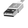 Дата кабель USB 2.0 AM to Micro 5P 1.0m Silver ADATA (AMUCAL-100CMK-CSV) зображення 3