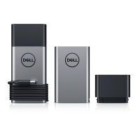 Батарея універсальна Dell Hybrid Adapter + Power Bank USB-C 12800mAh (450-AGHQ) зображення 2