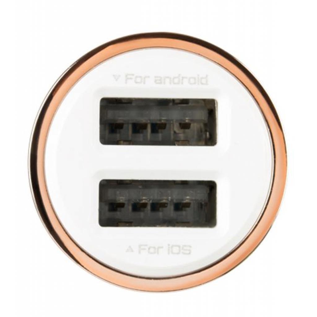 Зарядное устройство LDNIO DL-C28 2*USB, 3.4A, White (55424) изображение 3