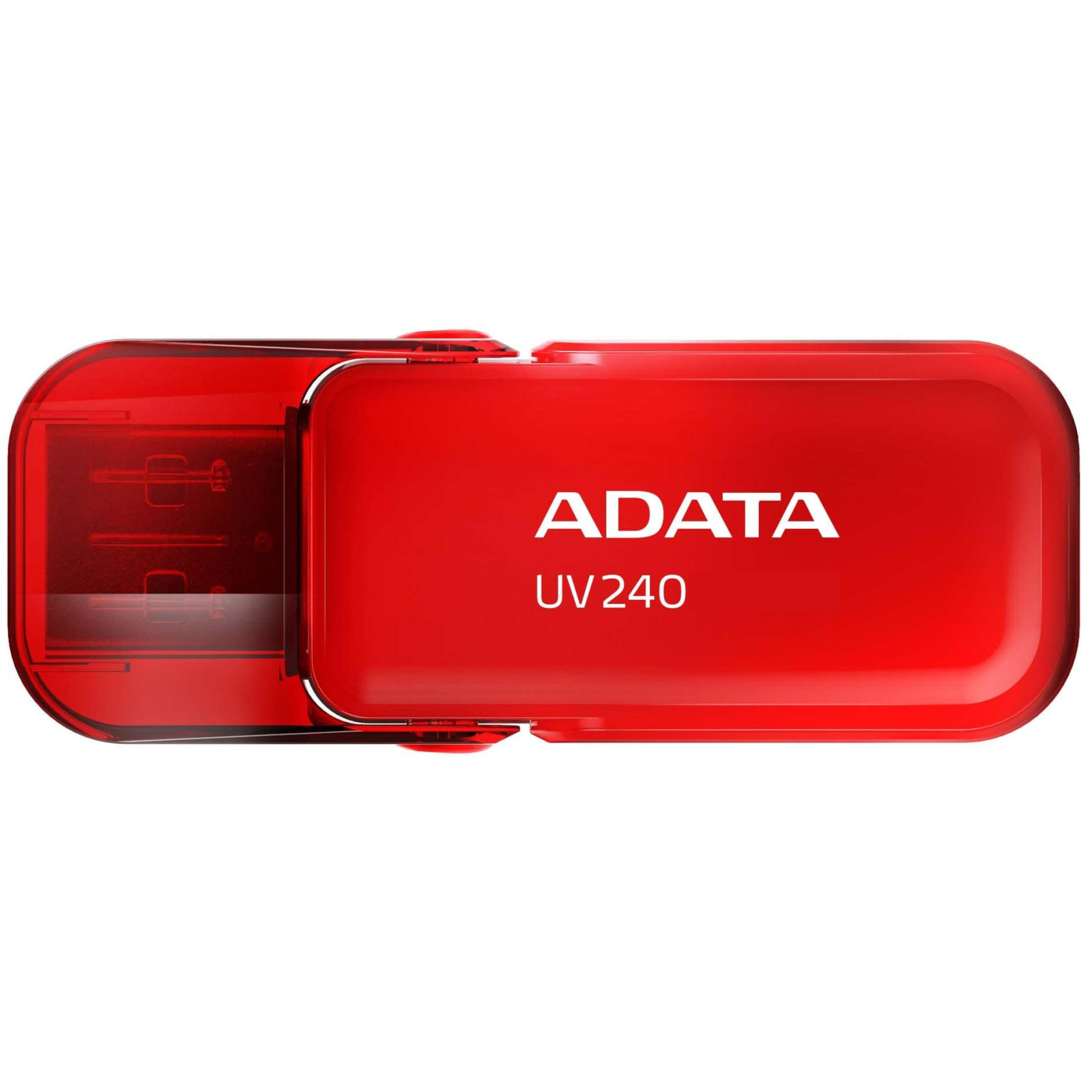 USB флеш накопичувач ADATA 8GB UV240 Red USB 2.0 (AUV240-8G-RRD)