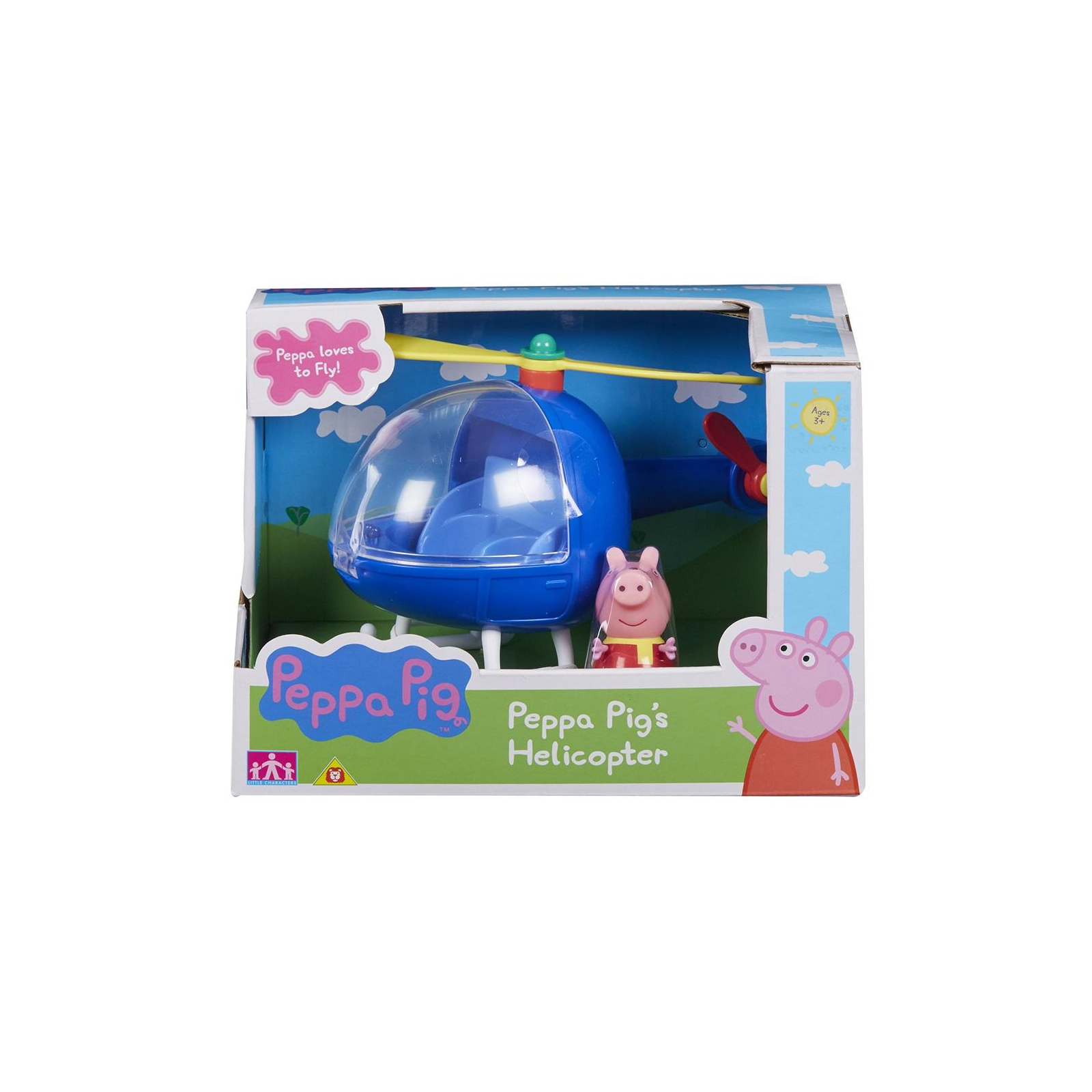 Игровой набор Peppa Pig ВЕРТОЛЕТ ПЕППЫ (вертолет, фигурка Пеппы) (06388) изображение 6