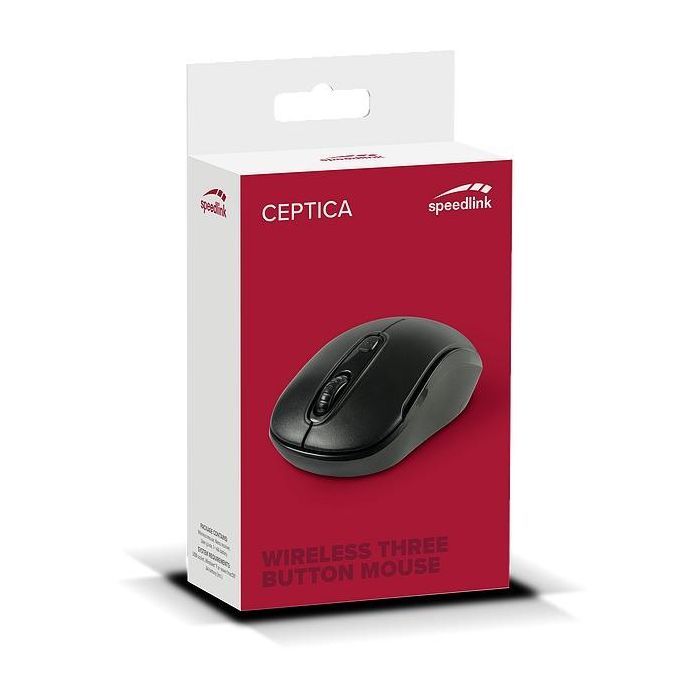 Мышка Speedlink Ceptica Wireless Black (SL-630013-BKBK) изображение 2