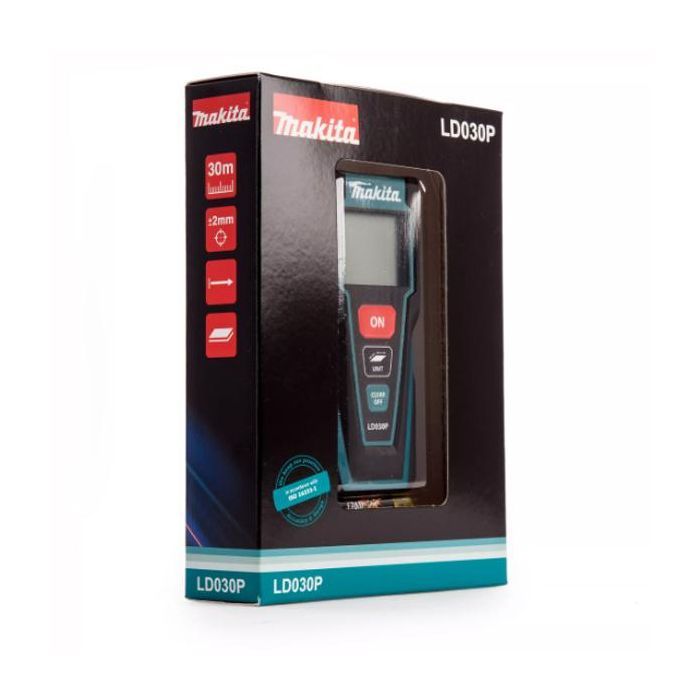 Дальномер Makita лазерный 30м (LD030P) изображение 2