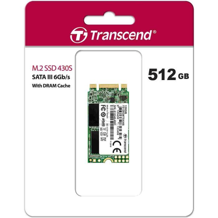 Накопитель SSD M.2 2242 1TB Transcend (TS1TMTS430S) изображение 4