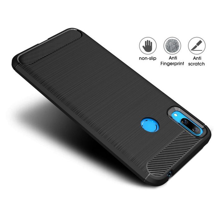 Чехол для мобильного телефона Laudtec для Huawei Y7 2019 Carbon Fiber (Black) (LT-HY72019B) изображение 3