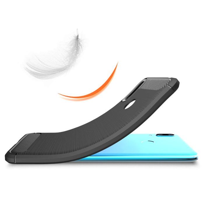 Чехол для мобильного телефона Laudtec для Huawei Y7 2019 Carbon Fiber (Black) (LT-HY72019B) изображение 5