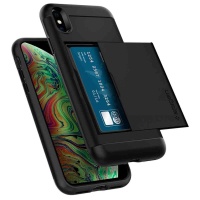 Чехол для мобильного телефона Spigen iPhone XS Max Slim Armor CS Black (065CS24842) изображение 9