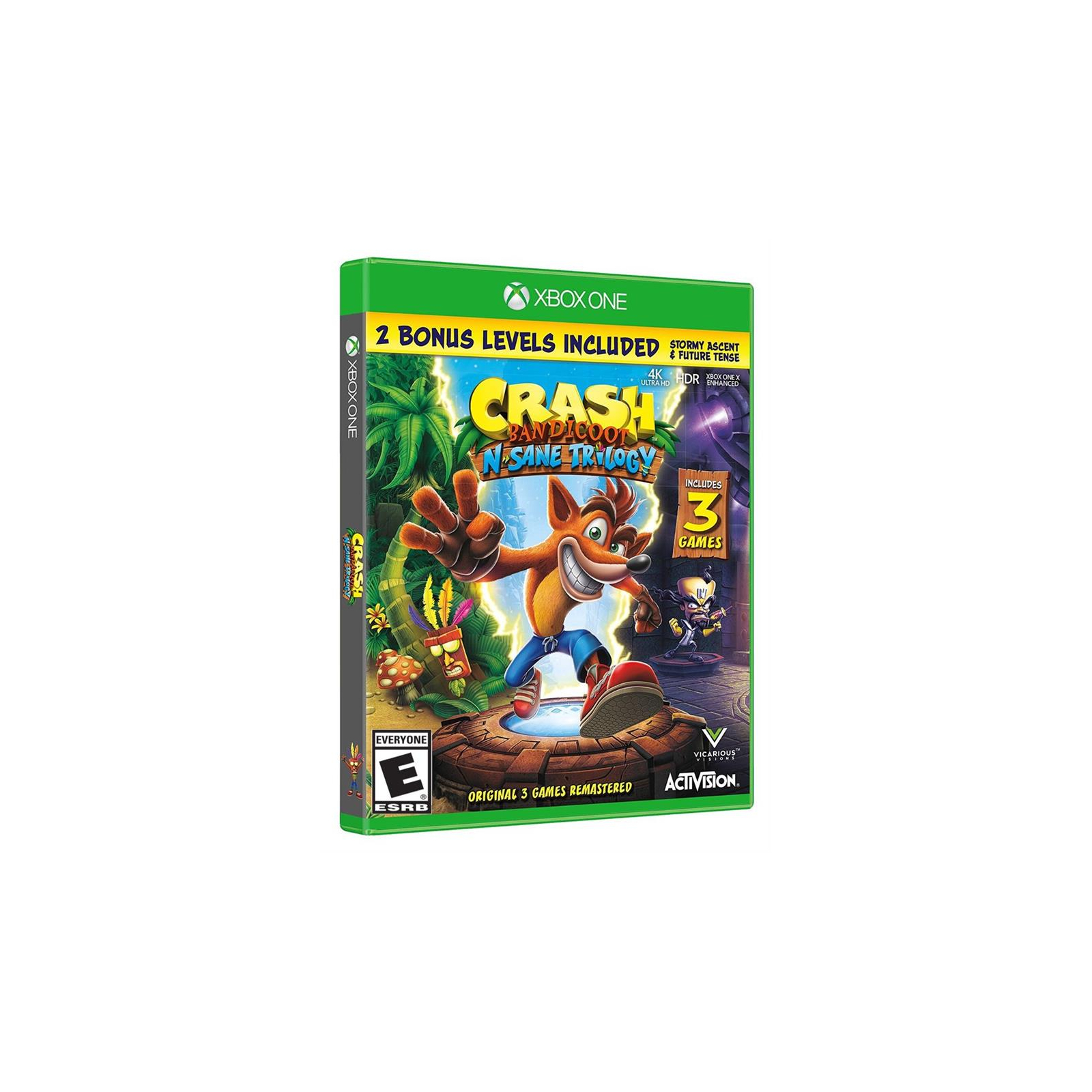 Игра Xbox Crash Bandicoot N'sane Trilogy [Blu-Ray диск] (88196EN)