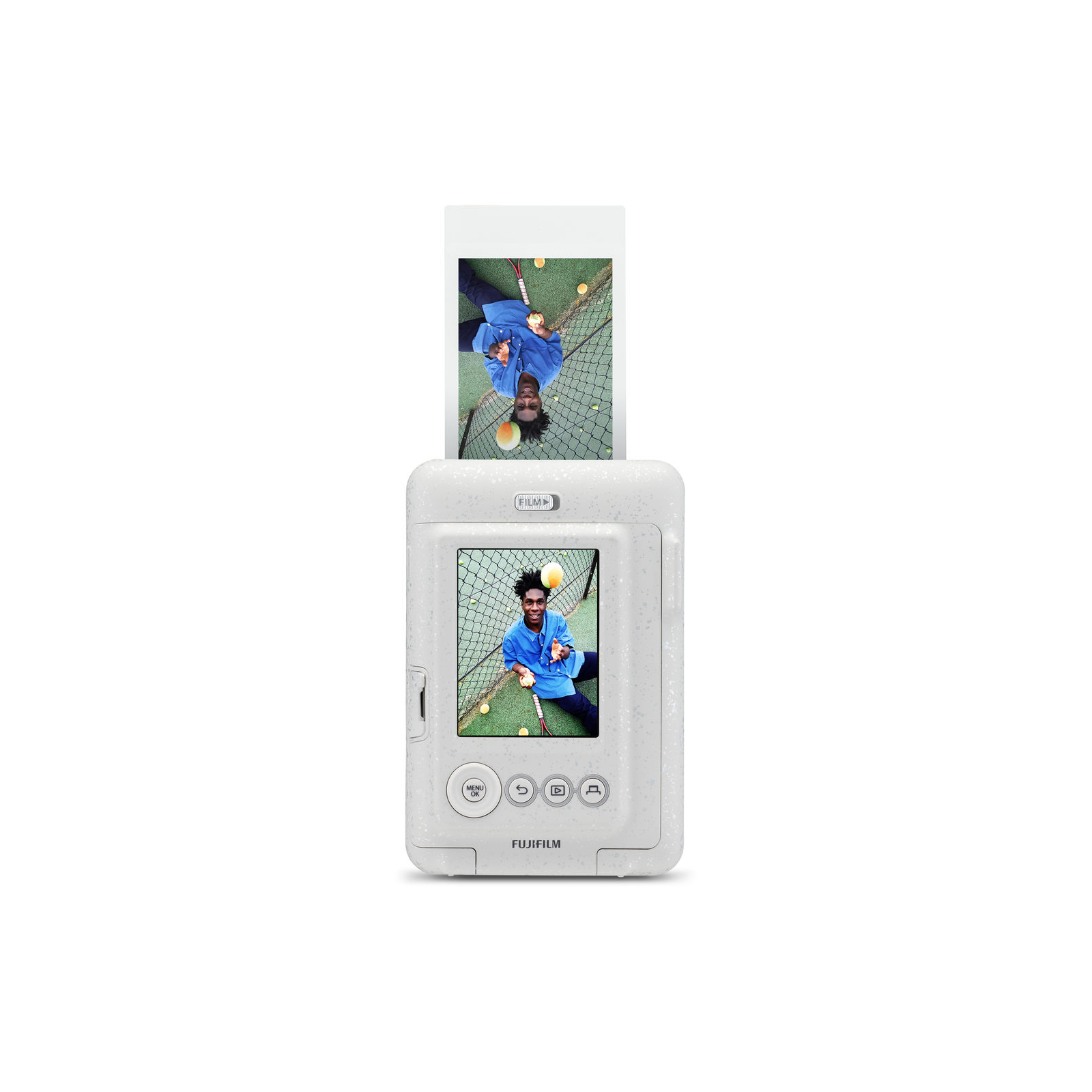 Камера миттєвого друку Fujifilm INSTAX Mini LiPlay Stone White (16631758) зображення 5