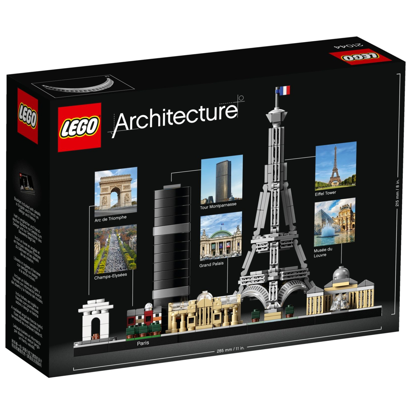 Конструктор LEGO Architecture Париж 649 деталей (21044) зображення 5