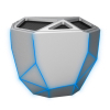 Інтерактивна іграшка Xoopar Акустична система Geo Speaker Silver (XP81016.12BL)