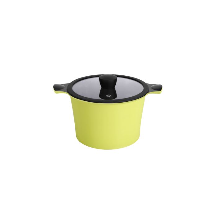Кастрюля Ringel Zitrone black с крышкой 5,8 л (RG-2108-24/2 BL)