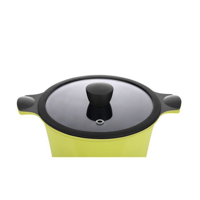 Кастрюля Ringel Zitrone black с крышкой 5,8 л (RG-2108-24/2 BL) изображение 4