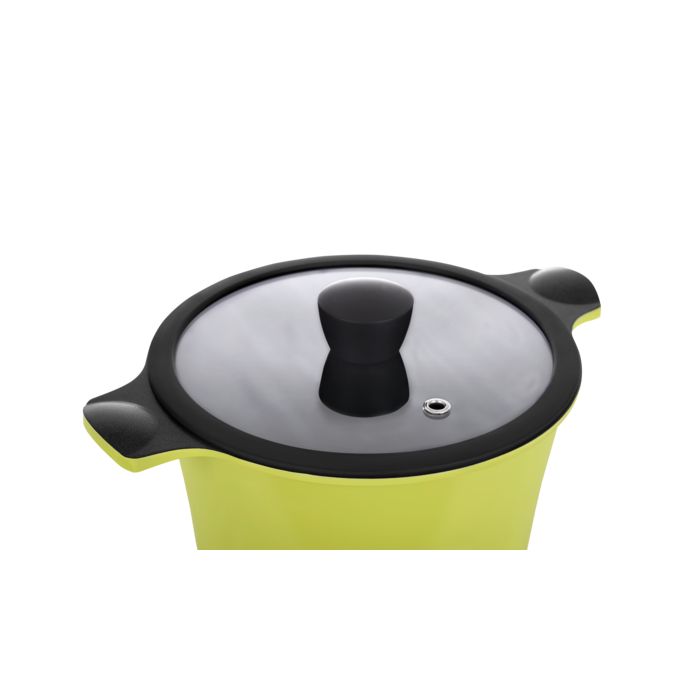 Кастрюля Ringel Zitrone black с крышкой 5,8 л (RG-2108-24/2 BL) изображение 5