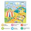 Развивающая игрушка Quokka Пазл-мозаика Парк развлечений (QUOKA018PM) изображение 6
